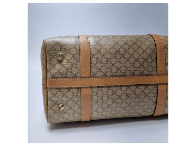 Céline Triomphe Macadam Tote Bag Braun - Ansicht 18