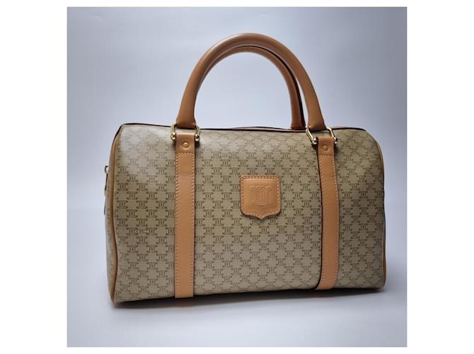 Céline Triomphe Macadam Tote Bag Braun - Ansicht 4