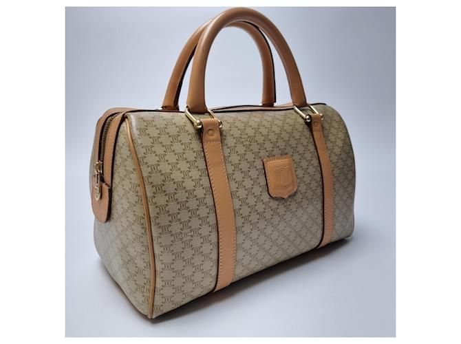 Céline Triomphe Macadam Tote Bag Braun - Ansicht 5
