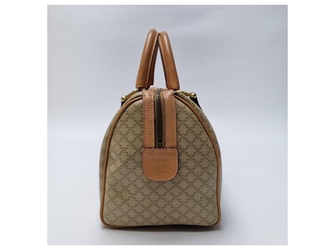 Céline Triomphe Macadam Tote Bag Braun - Ansicht 7