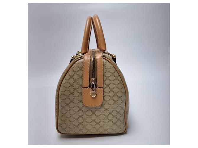 Céline Triomphe Macadam Tote Bag Braun - Ansicht 8