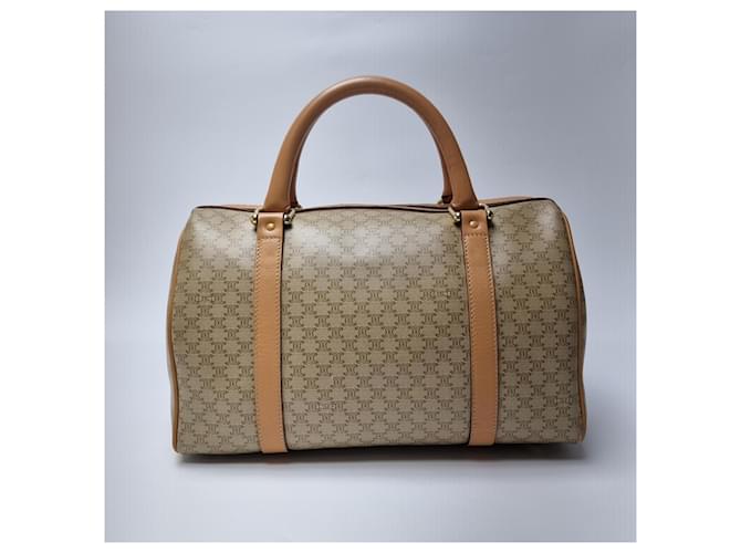 Céline Triomphe Macadam Tote Bag Braun - Ansicht 9