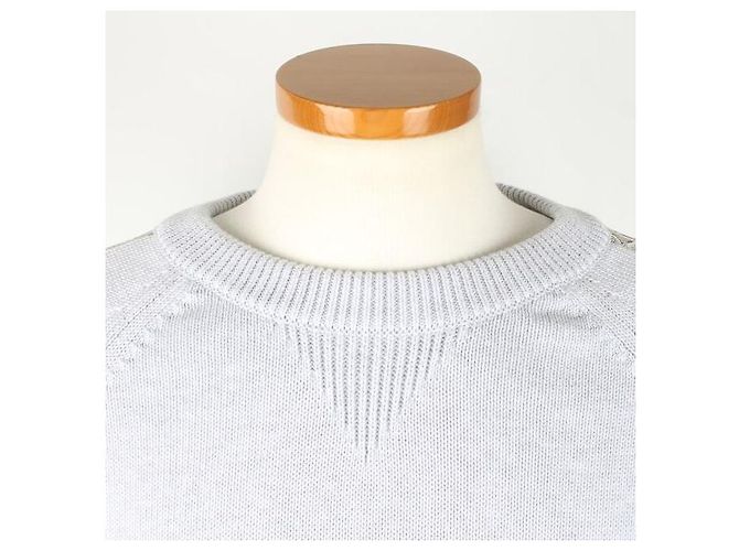 Dior Oblique Insert Knit Gray Brown - view 2