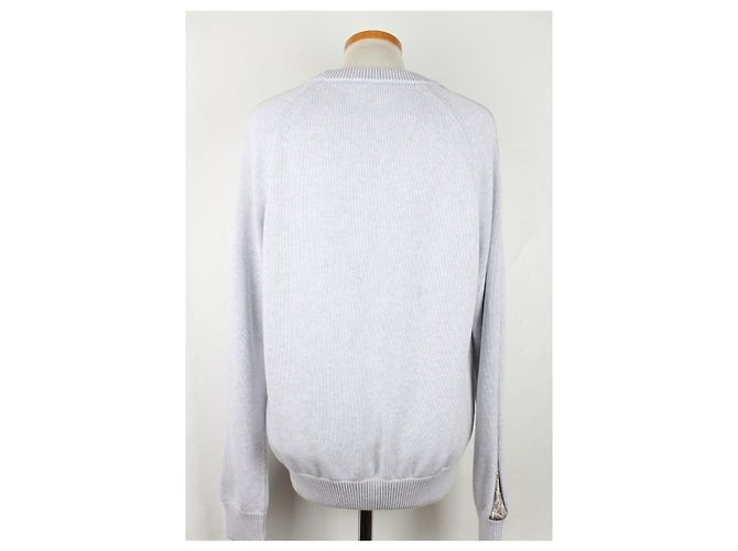 Dior Oblique Insert Knit Gray Brown - view 3