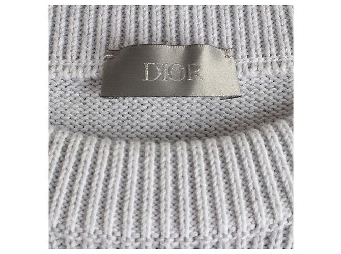 Dior Oblique Insert Knit Gray Brown - view 6