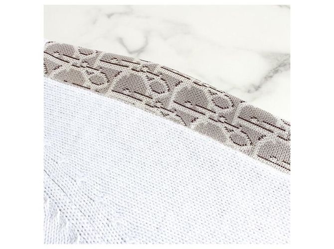 Dior Oblique Insert Knit Gray Brown - view 7