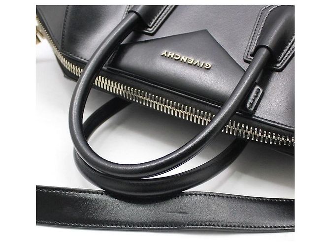 Givenchy Antigona Medium Schultertasche schwarz glänzend - Ansicht 5