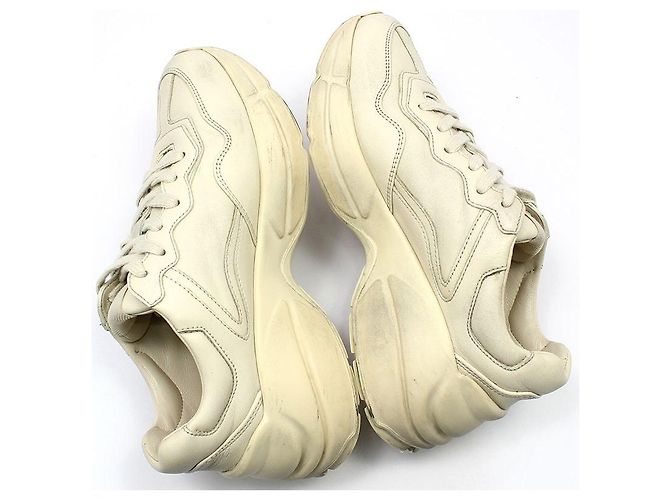 Gucci Rhyton Dirty Lips Leder Sneaker Weiß - Ansicht 7