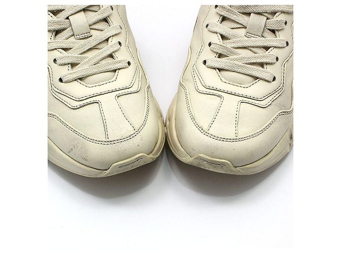 Gucci Rhyton Dirty Lips Leder Sneaker Weiß - Ansicht 9