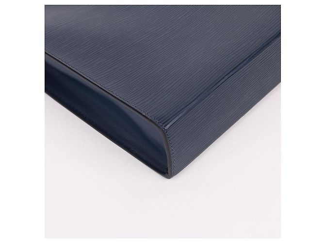 Louis Vuitton Clutch Toilet Indigo Blue - vista 10