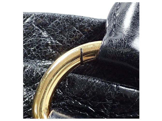 Borsa Tote Miu Miu in pelle nera Nero - vista 6
