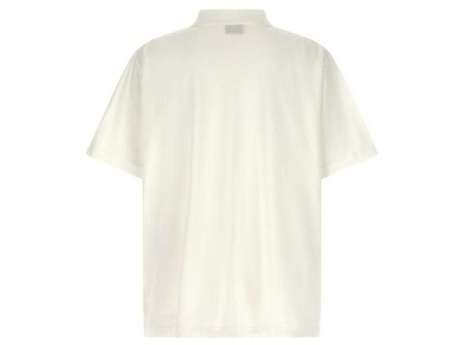 Balenciaga Polo Classic Regular Bianco - vista 5