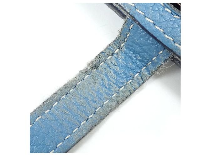 Hermès Dogon Duo Bi-fold Long Wallet Blau - Ansicht 5