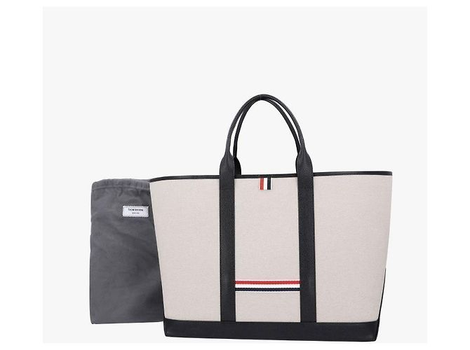 Thom Browne Medium Tool Tote Bag - view 10