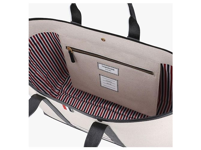 Thom Browne Medium Tool Tote Bag - view 8