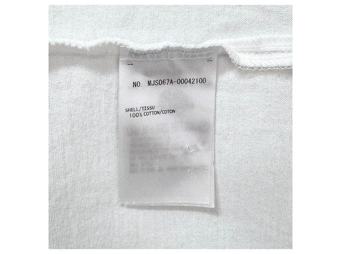 Thom Browne T-Shirt mit kurzen Ärmeln und Tasche Weiß - Ansicht 6
