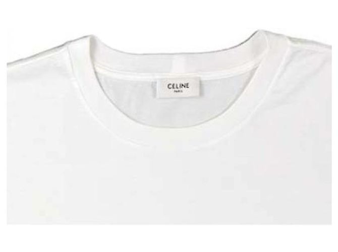 Céline Lockeres T-Shirt aus Baumwolljersey - Ansicht 7