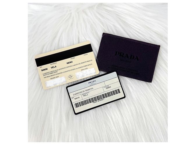 Prada Triangle Logo Nylon Tessuto Backpack Black - view 2