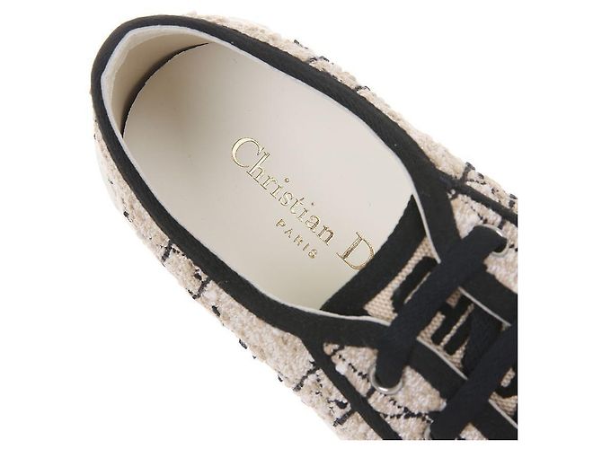 Dior Sneakers in tela Work'n Platform Marrone - vista 10