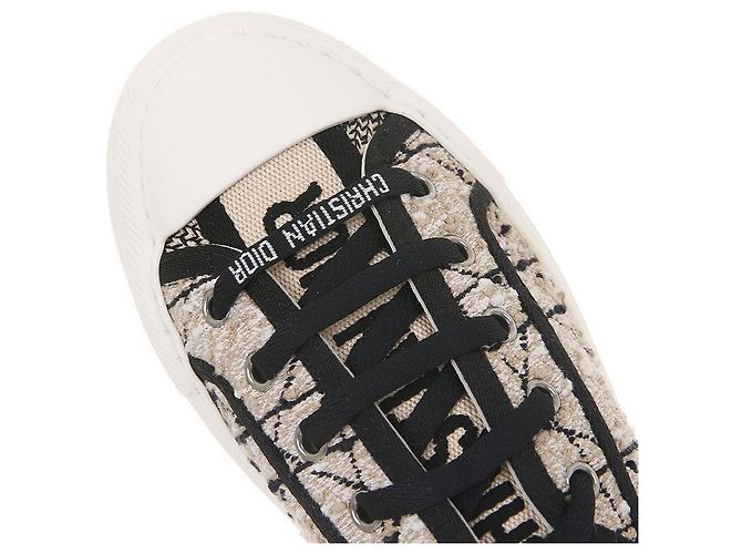 Dior Sneakers in tela Work'n Platform Marrone - vista 8