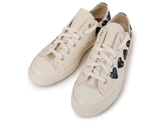 Comme Des Garcons Sneakers Play Chuck Marrone - vista 3