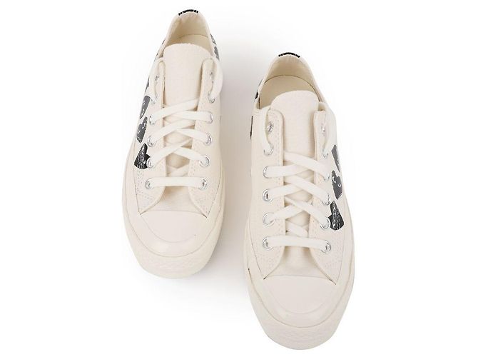 Comme Des Garcons Sneakers Play Chuck Marrone - vista 4