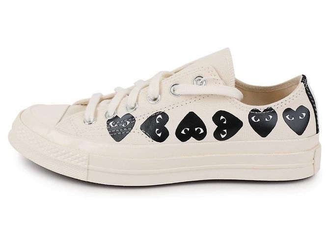 Comme Des Garcons Sneakers Play Chuck Marrone - vista 6