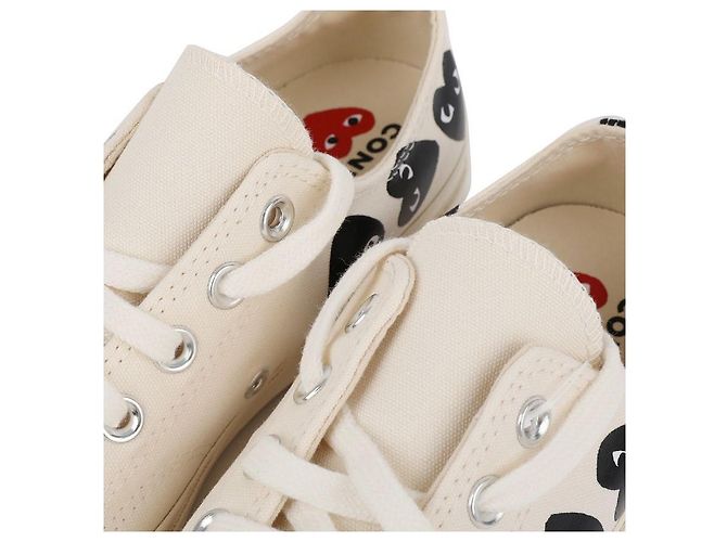 Comme Des Garcons Sneakers Play Chuck Marrone - vista 9