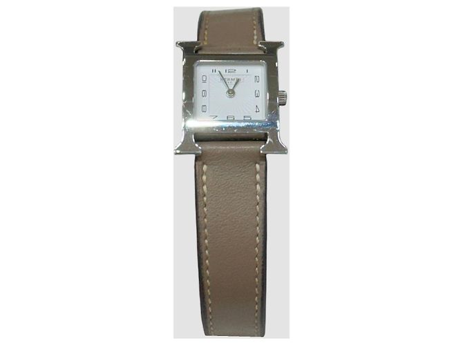 Hermès Reloj de horas Castaño - vista 8