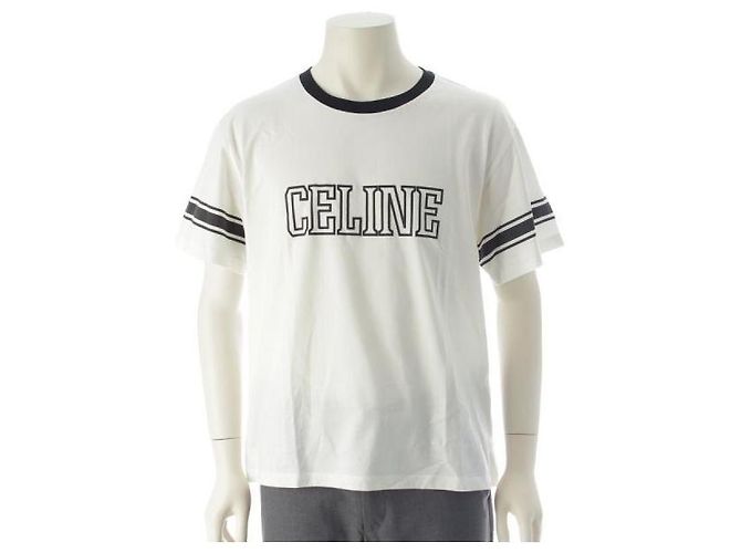 Céline Camiseta larga em jersey de algodão - vista 3