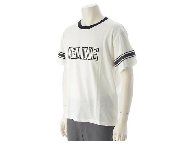 Céline Camiseta larga em jersey de algodão - vista 4