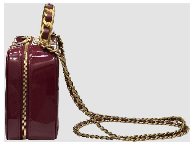Chanel Top con manico Cosmetic Patent Interior Chip Version Nero - vista 3