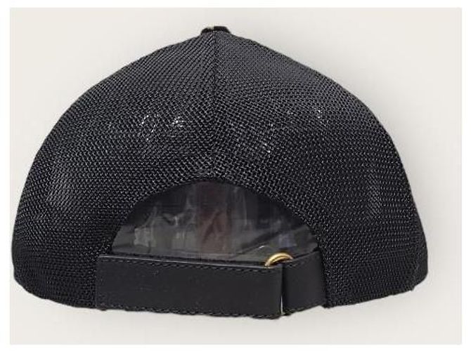 Gucci Boné de malha com logotipo Black Star Lettering Preto - vista 4