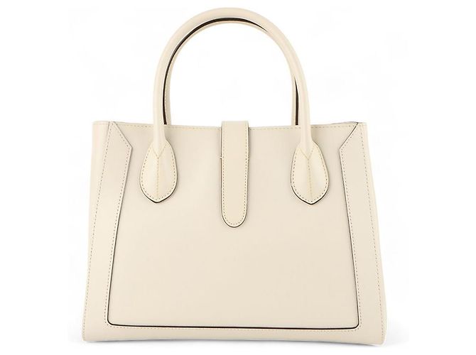 Gucci Jackie Medium Tote Bag (Kassenbon eines Kaufhauses) Weiß - Ansicht 3