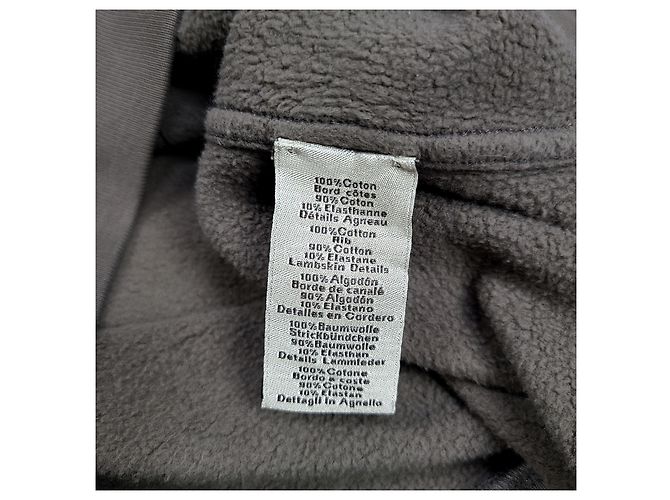 Hermès Leather Patch Fleece Sweatshirt Brown - view 5