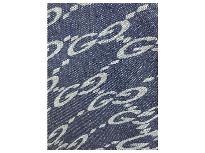 Gucci Pantaloni in denim Wave GG Multicolore - vista 3