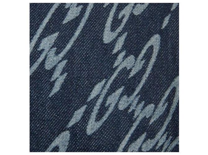 Gucci Pantaloni in denim Wave GG Multicolore - vista 9