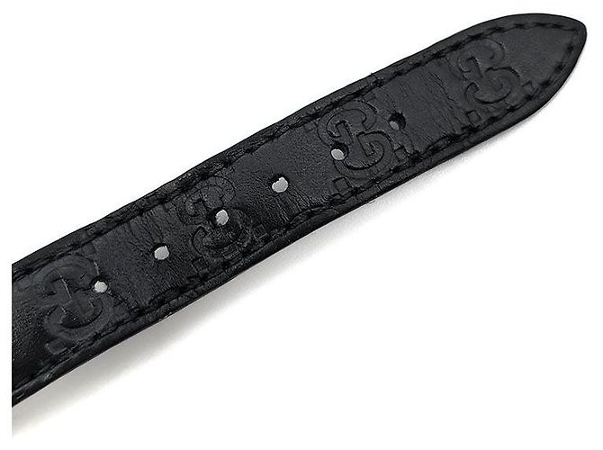 Gucci Reloj chapado en oro atemporal Negro - vista 6