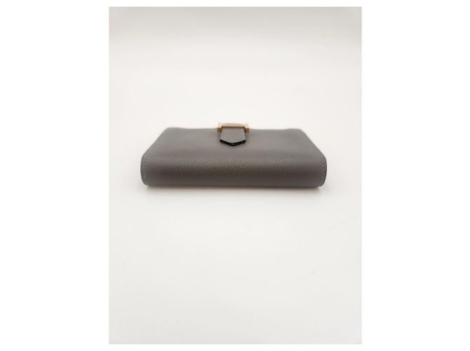 Hermès Bearn Wallet Gray Stamp Braun - Ansicht 4