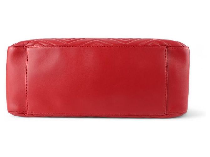 Gucci GG Marmont Matelassé Chain Bag Rot - Ansicht 6