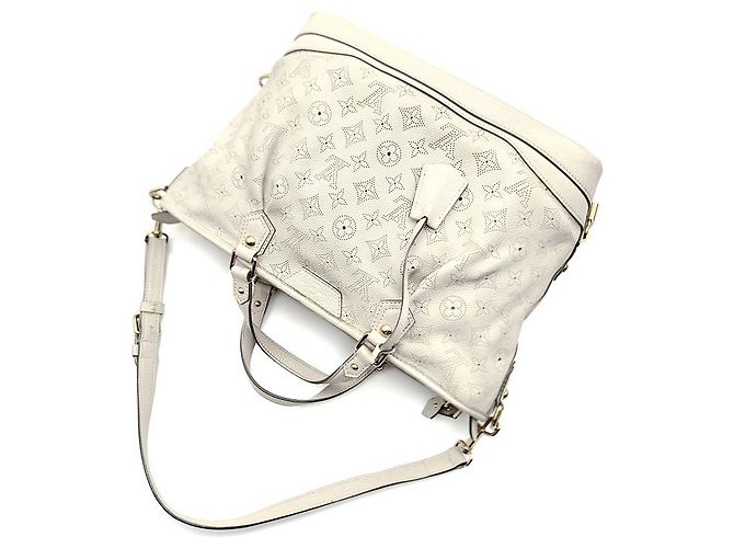 Louis Vuitton Mahina Stella PM Bianco - vista 4