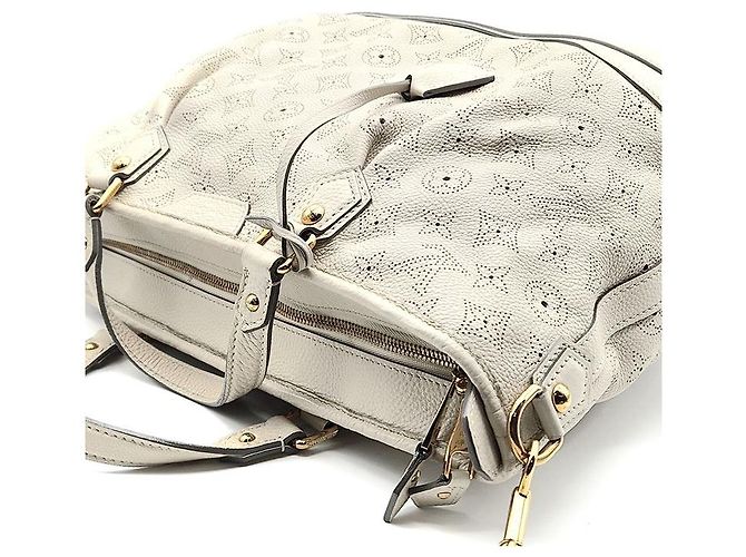 Louis Vuitton Mahina Stella PM Bianco - vista 6