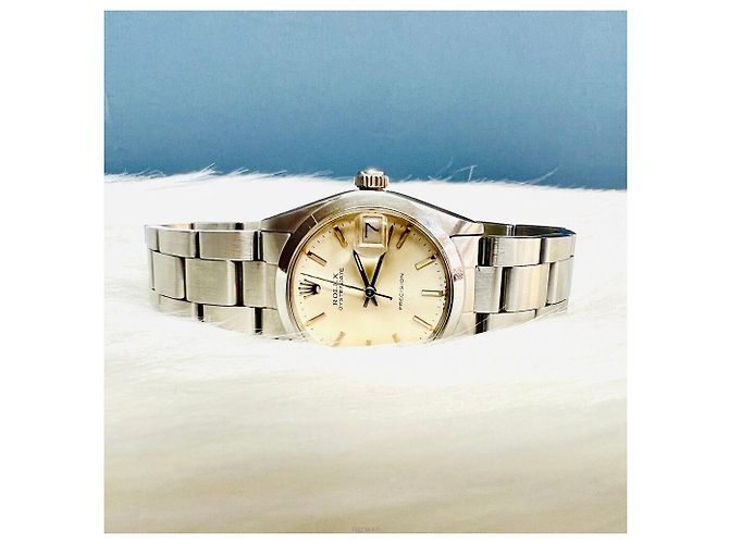 Rolex Oyster Date Precision Vintage Uhr Mehrfarben - Ansicht 4