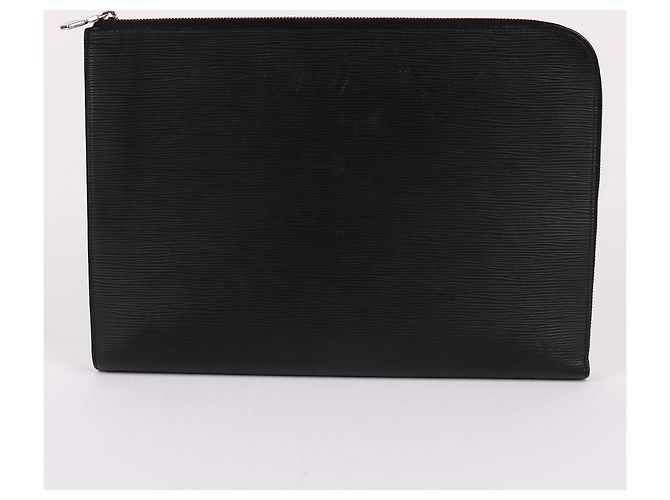 Louis Vuitton Pochette Jour GM in Epi nero - vista 2