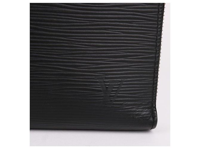 Louis Vuitton Pochette Jour GM in Epi nero - vista 3