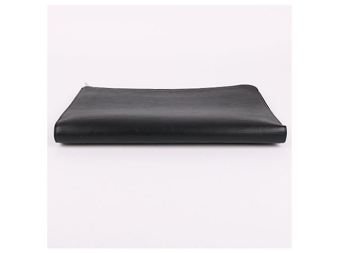 Louis Vuitton Pochette Jour GM in Epi nero - vista 7