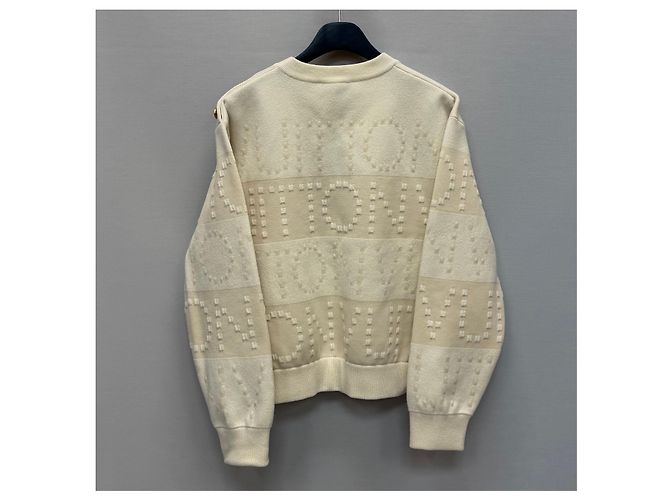 Louis Vuitton Pulóver de punto Chanki Stripe (Oversized Mujer) Dorado - vista 5