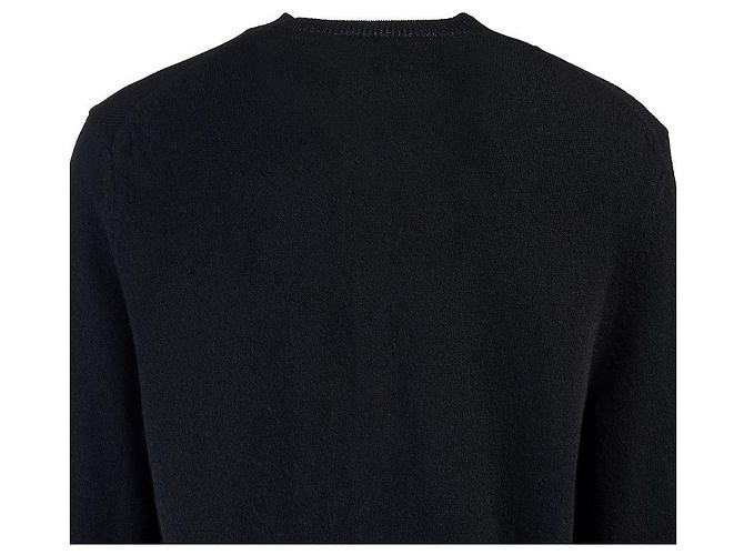Comme Des Garcons BLACK Unisex Cardigan mit goldenem Herz - Ansicht 6