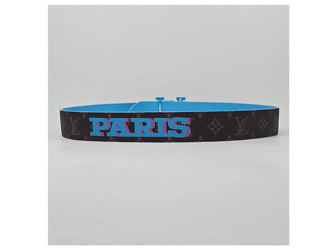 Louis Vuitton Monogram Reversible Belt Silvery - view 4