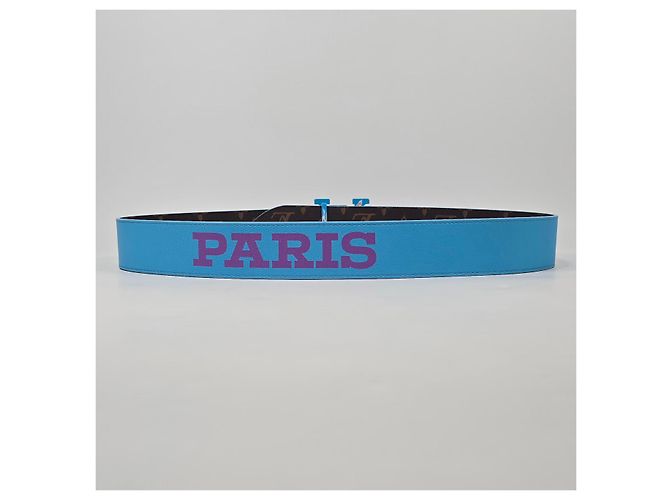 Louis Vuitton Monogram Reversible Belt Silvery - view 6